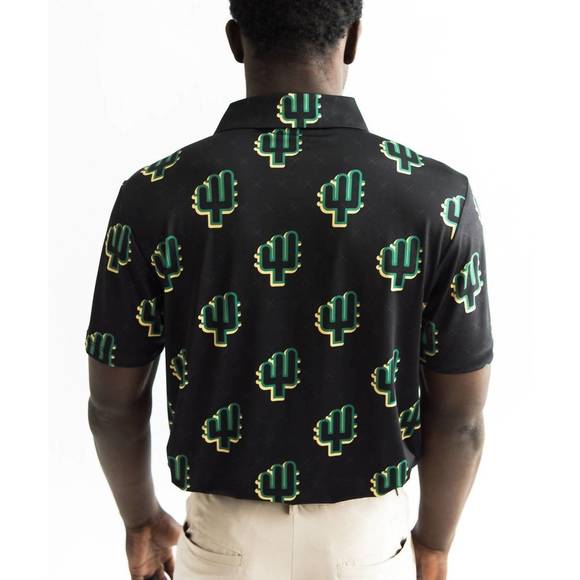 NEW YATTA GOLF people's polo in black - Picture 3 of 3